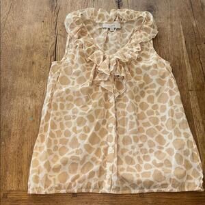 Loft sleeveless shirt Size Small